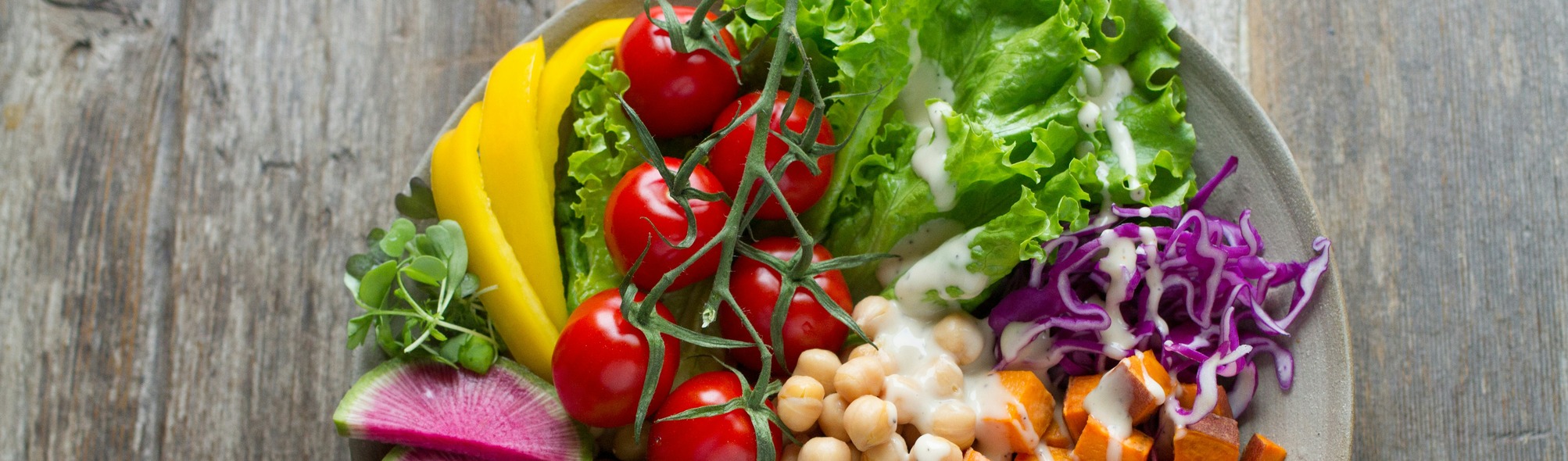Fresh ingredients prepared for C&H Cafeteria takeout orders